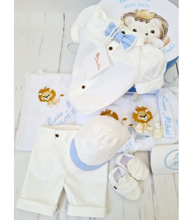 Costum, trusou si cutie Happy Lion