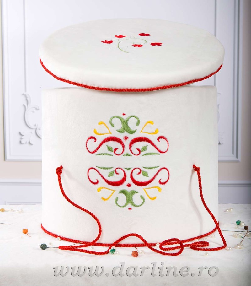 Cutie rotunda trusou Camp cu maci