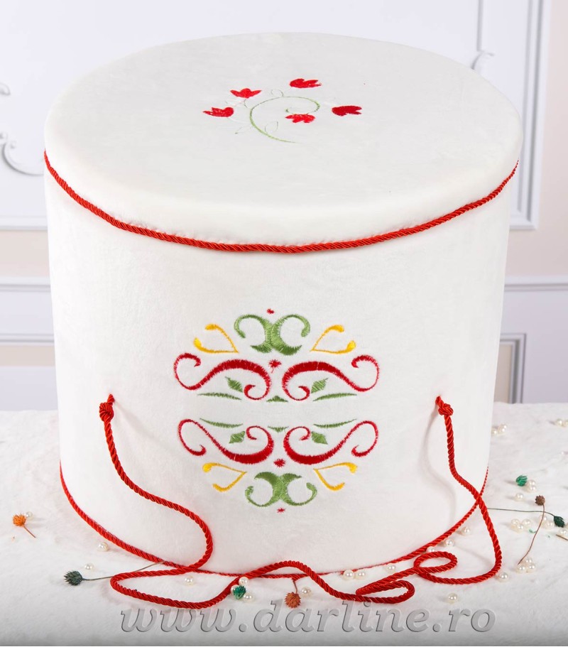 Cutie rotunda trusou Camp cu maci