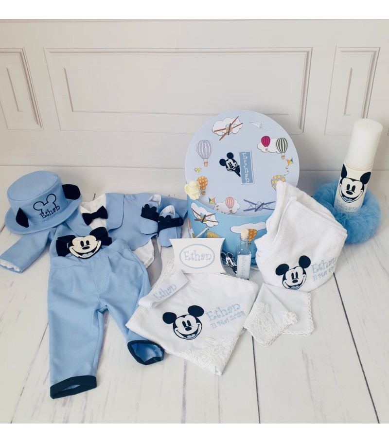 Mickey summer, Trusou complet botez baieti 