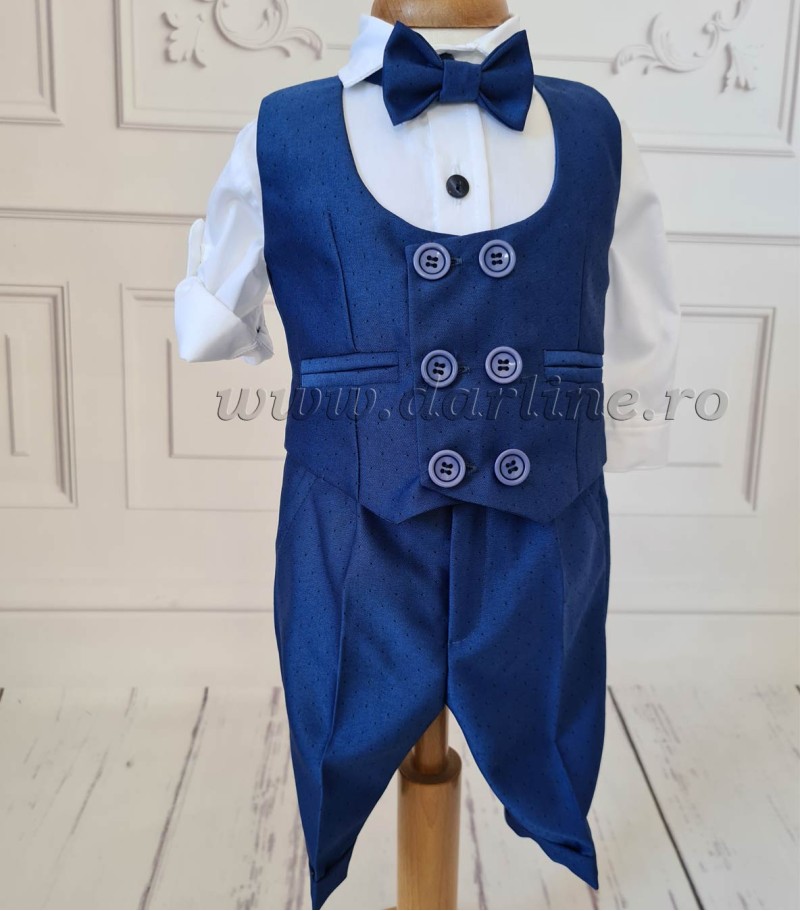 Costum botez cu vesta Massimo