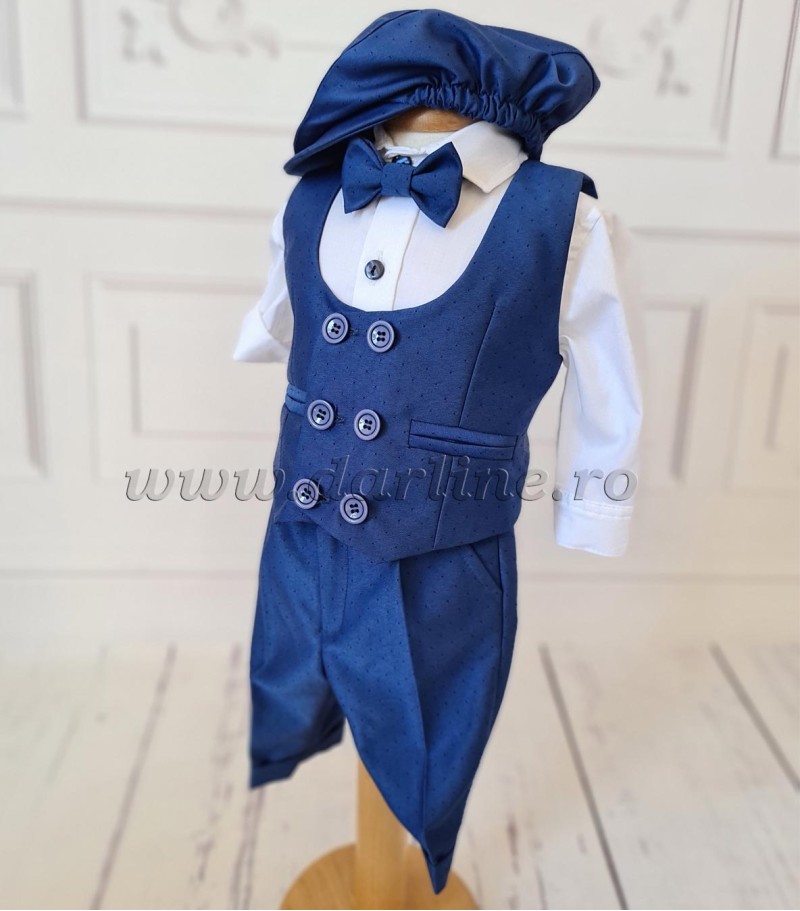Costum botez cu vesta Massimo