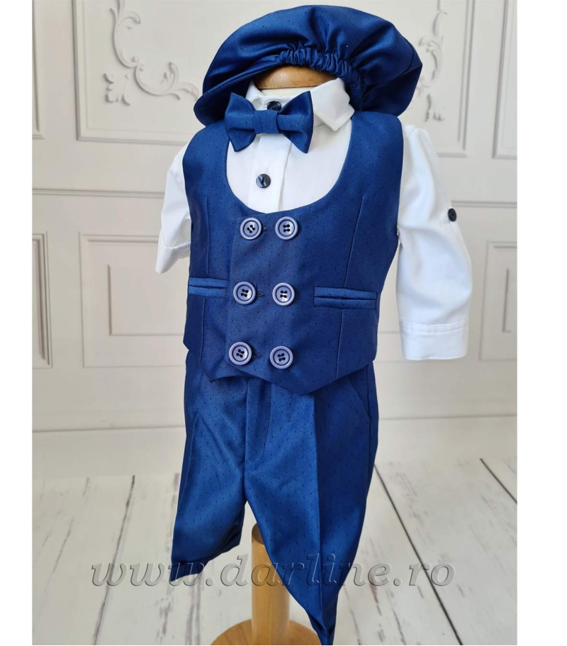 Costum botez cu vesta Massimo