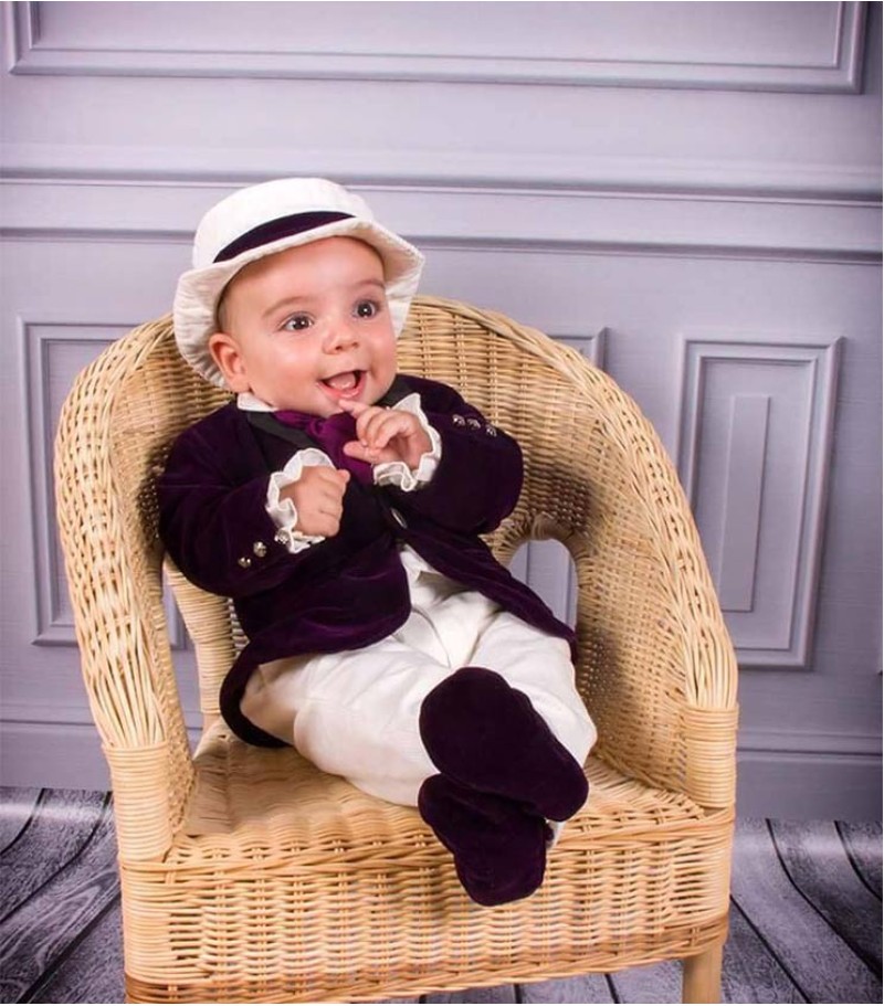 Costumas botez Knight Velvet