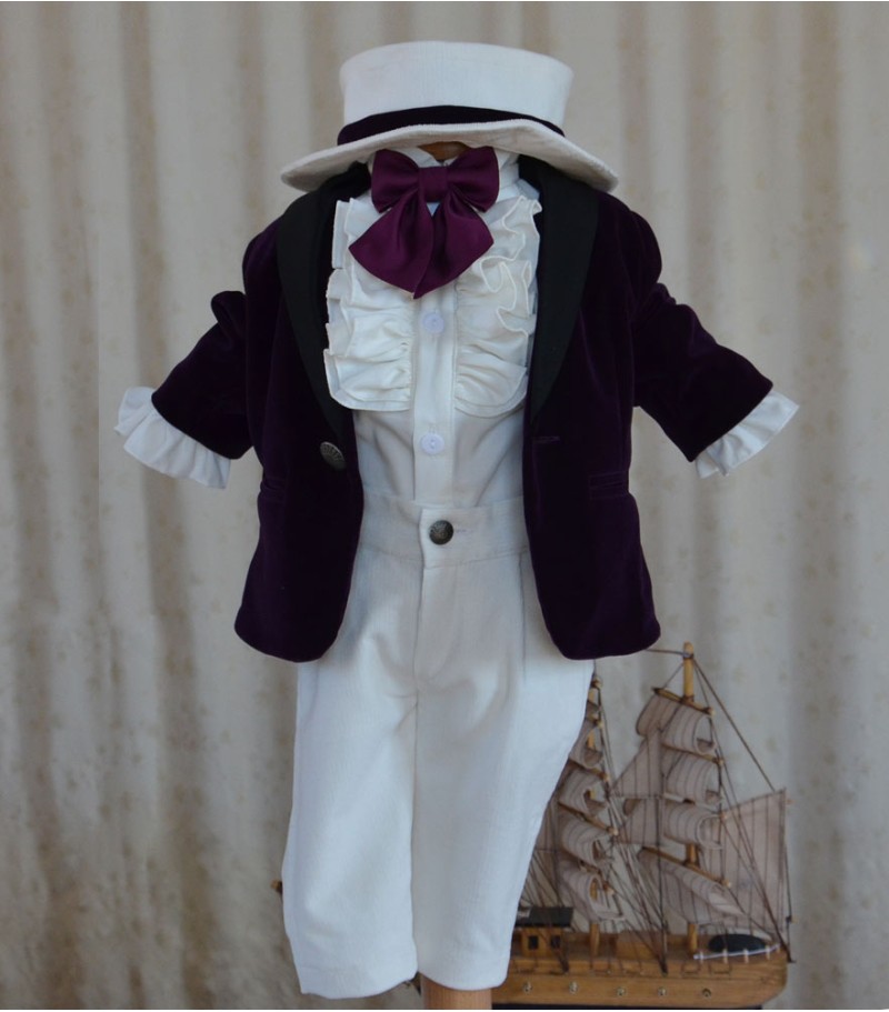 Costumas botez Knight Velvet