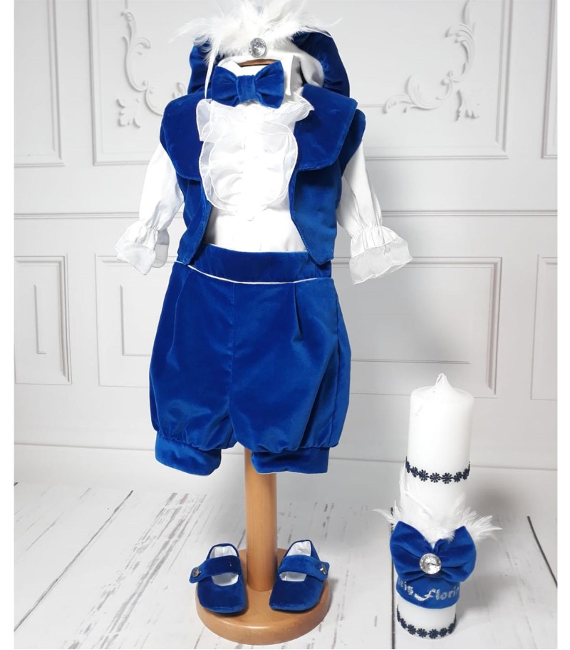 Trusou complet botez Intense Blue