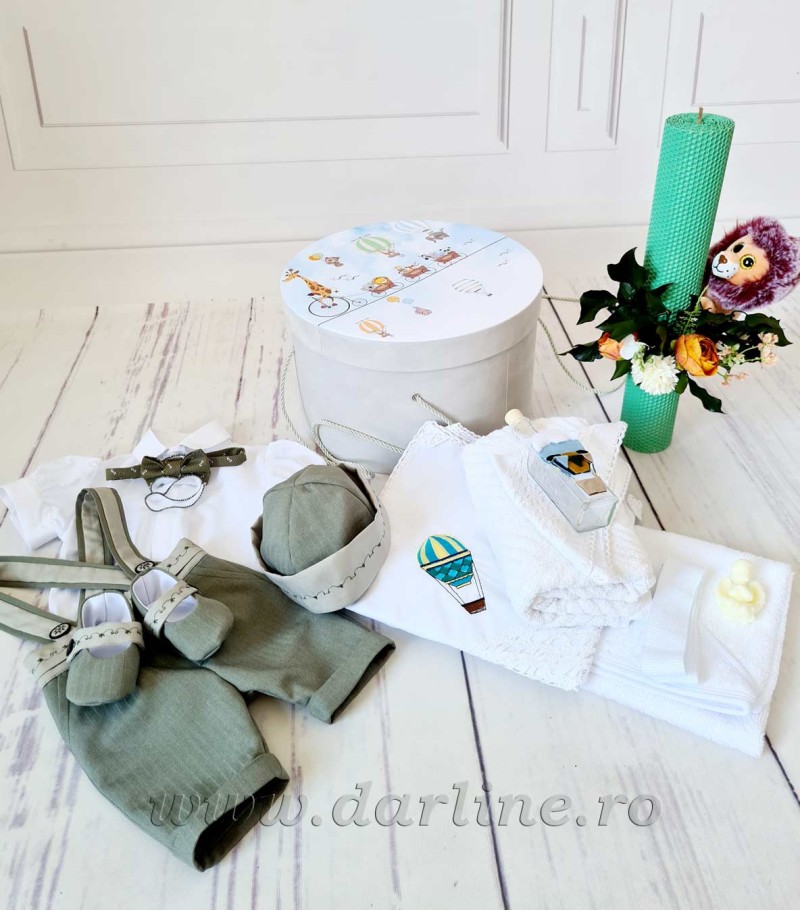 Painting, trusou complet botez baieti