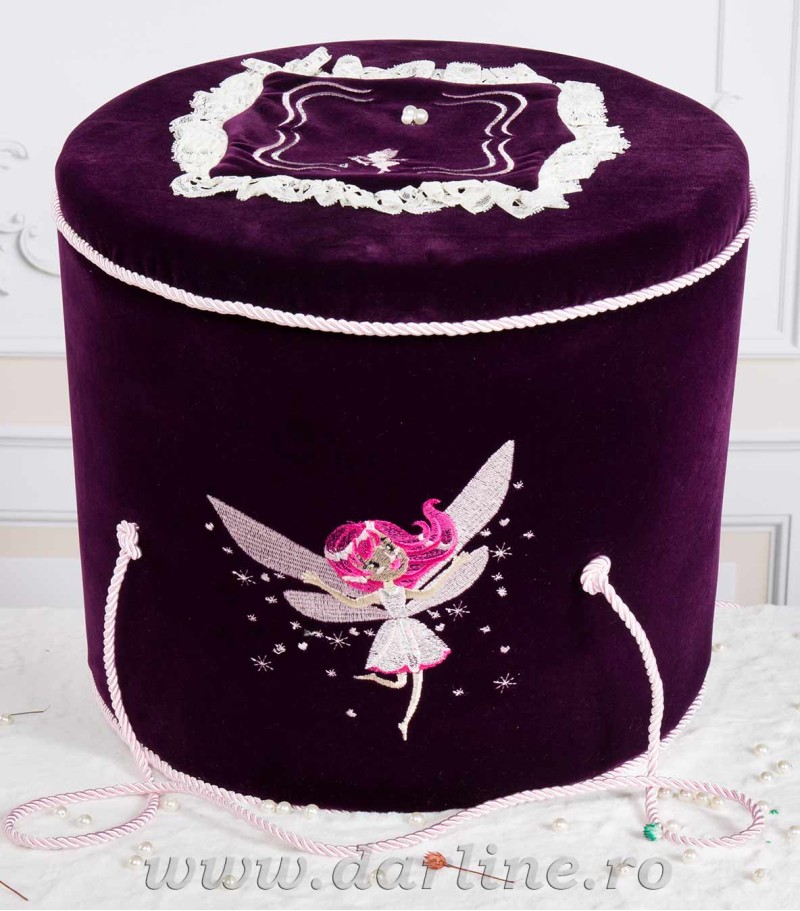 Cutie rotunda botez Thinkerbell