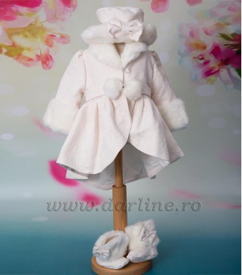 Set botez cu paltonas Alba ca Zapada