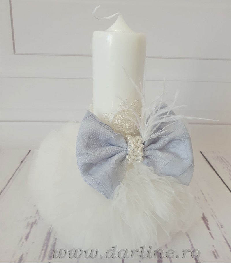 Lumanare botez Cinderella
