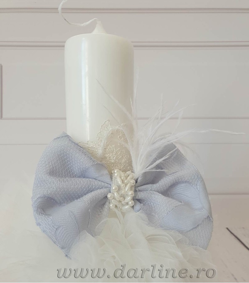 Lumanare botez Cinderella