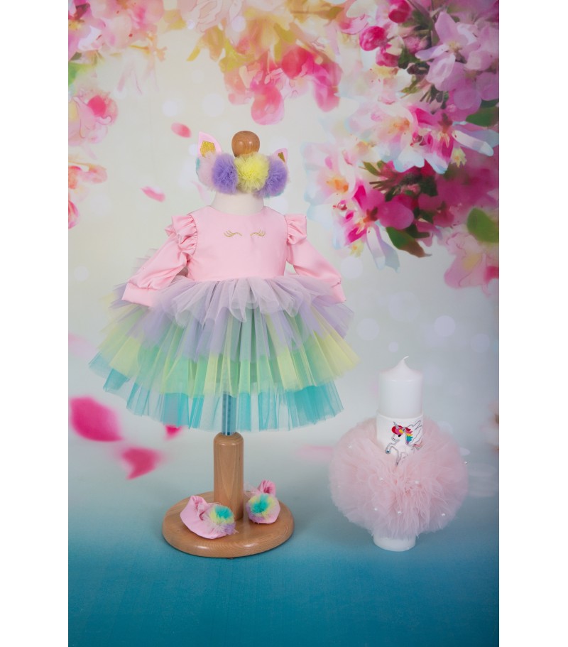 Lumanare botez Unicorn